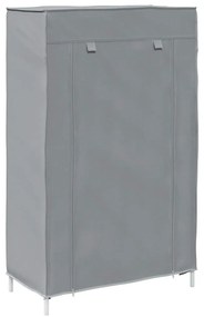 Sapateira cinzenta 60,5x30x97 cm Tecido não tecido