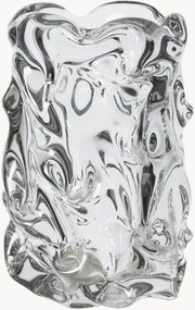 Jarra de vidro artesanal Virelle, Alt 18 cm