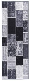 vidaXL Tapete/passadeira 80x300 cm cinzento