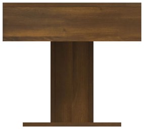 Mesa centro 96x50x45 cm derivados de madeira carvalho castanho