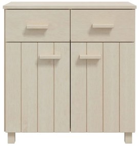 Aparador HAMAR 79x40x80 cm pinho maciço castanho-mel