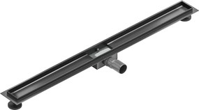 Mexen Flat corpo para escoamento linear 90 cm, cinza arma escovado - 1E15090