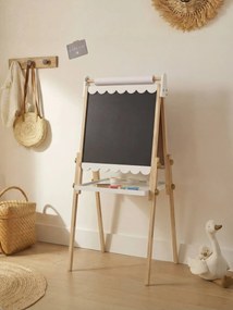 Quadro Montessori, dobrável e regulável em altura, 3 em 1, em madeira FSC® branco