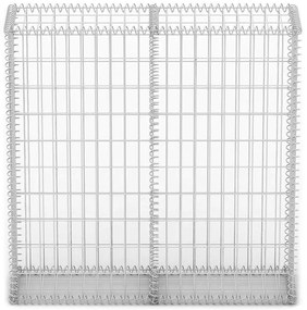 Cesto gabião arame galvanizado 100 x 100 x 30 cm