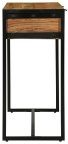 Mesa Console 90x35x75 cm Madeira Maciça Acácia