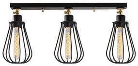 Candeeiro de Teto Fetiye – Preto – 66 cm de Diâmetro
