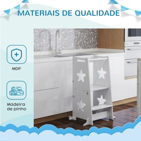 AIYAPLAY Torre de Aprendizagem 2 em 1 Torre de Aprendizagem para Crian