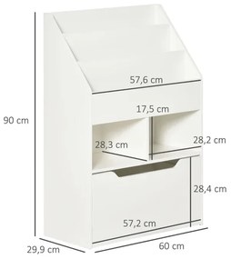 Estante Infantil Artur com Gavetão - Design Nórdico