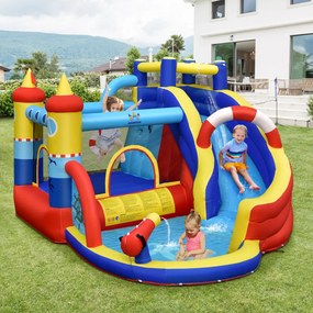 Parque Aquático Inflável 6 em 1 "Skeidbladnir" - 360 x 290 x 200 cm