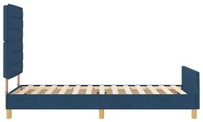 Cama de Tecido Azul vidaXL 100x200 cm