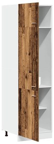 Armário p/ frigorífico “Lyon” 60x57x207cm madeira velha