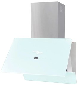 Exaustor 600 mm vidro temperado branco