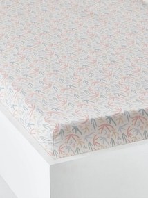 Lençol-capa para criança Oceano branco claro estampado