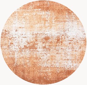 Tapete redondo lavável em jacquard para interior e exterior Virgin Land
