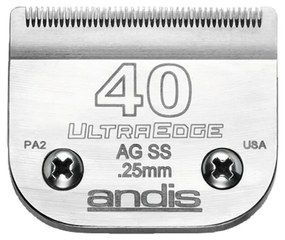 Lâmina Sobresselente para Máquina de Barbear Andis S-40 0,25 mm Cão