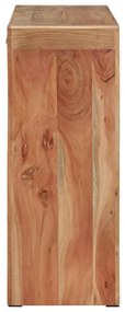Mesa consola 110x30x76 cm madeira de acácia maciça