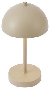 Candeeiro de Mesa Exterior Bege Incl. LED Regulável em 3 Níveis IP44 Recarregável - Keira Moderno