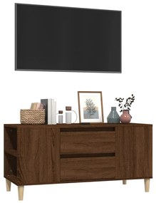 Móvel p/ TV 102x44,5x50 cm derivados madeira carvalho castanho