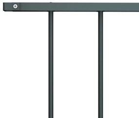 Painel de vedação aço revestido a pó 1,7x0,75 m antracite