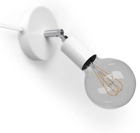 Spostaluce Metal 90°, a fonte de luz ajustável com cabo de tecido e orifícios laterais