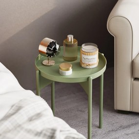 Mesa de Centro Shb-002-E – Verde – 44x57x44 cm | Tribo Home