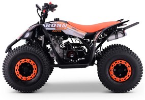 MINI MOTO 4 GASOLINA PARA CRIANÇAS 125cc Roan Ratte R8 automático Laranja