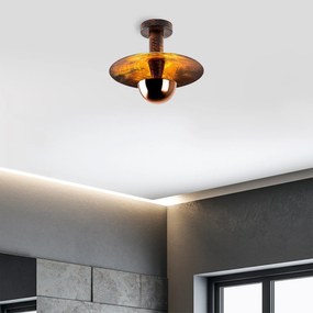 Chandelier Kurt – Cobre – Diâmetro 28 cm Altura 26 cm