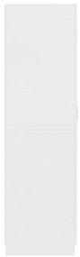 Roupeiro 80x52x180 cm derivados de madeira branco