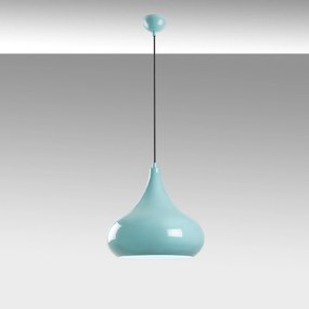 Candeeiro de Teto Saglam – Turquesa – Ø30 h:28 cm