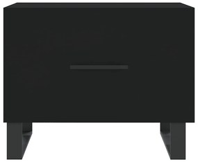 Mesa de centro 50x50x40 cm derivados de madeira preto