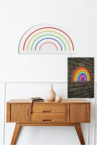 Iluminação LED Plástico Decorativo Rainbow – Multicolor – 50 x 26 x 2