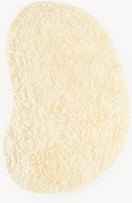Tapete de pelo comprido com forma orgânica Tully