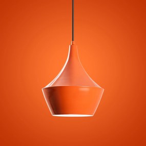 Candeeiro Suspenso Tom – Laranja – Ø23 h:30 cm