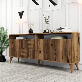 Console Milan – Nogueira – 180x78x35 cm