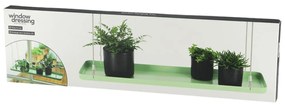 Esschert Design Tabuleiro para plantas suspenso retangular L verde