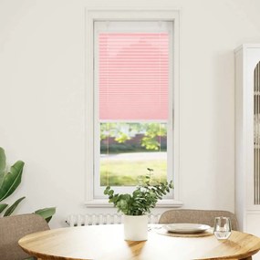Rosa Plissada Cega 45x150 cm Largura Tecido 44,4 cm Poliéster
