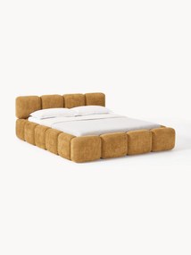Teddy Bouclé Upholstered Bed Tayla
