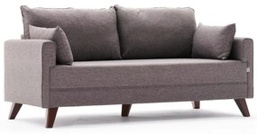 Sofá de 2 Lugares Bella – Castanho – 177x85x81 cm