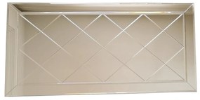 Espelho A306D – Prata – 130x65x2,2 cm