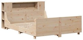 Cama sem colchão 120x190 cm madeira de pinho maciça