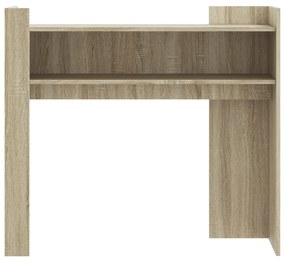 Mesa consola 100x35x90 cm derivados de madeira carvalho sonoma