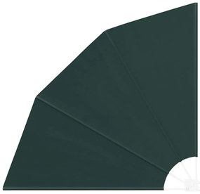 vidaXL Tela de Privacidade para Varanda Verde-escuro 160 x 160 cm