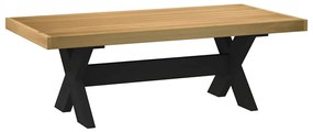 Mesa de centro NOAIN pernas em forma de X 120x60x40 cm