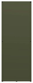 Suporte para lenha aço laminado a frio verde azeitona