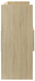 Aparador 105x30x70 cm derivados de madeira carvalho sonoma