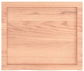 Prateleira de parede 60x50x(2-4) cm carvalho tratado castanho