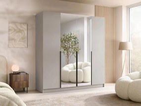 Roupeiro Closico Navor II, Preto, Caxemira, 215x200x58cm, 176 kg, Portas para roupeiro: Com dobradiças