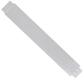 Conjunto 20 painéis vedação relvado 100 x 14 cm aço galvanizado