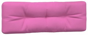 Almofadões para móveis de paletes 7 pcs tecido rosa