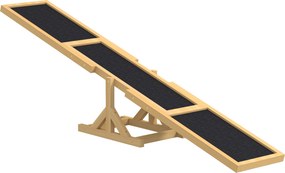 PawHut Gangorra para Agility, antiderrapante, suporta até 50 kg, 180 x 30 x 30 cm | Aosom Portugal